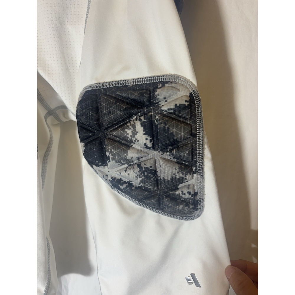 Adidas Men's Tech Fit Compression Padded Football Shorts White Size XL W31 - Picture 3 of 6